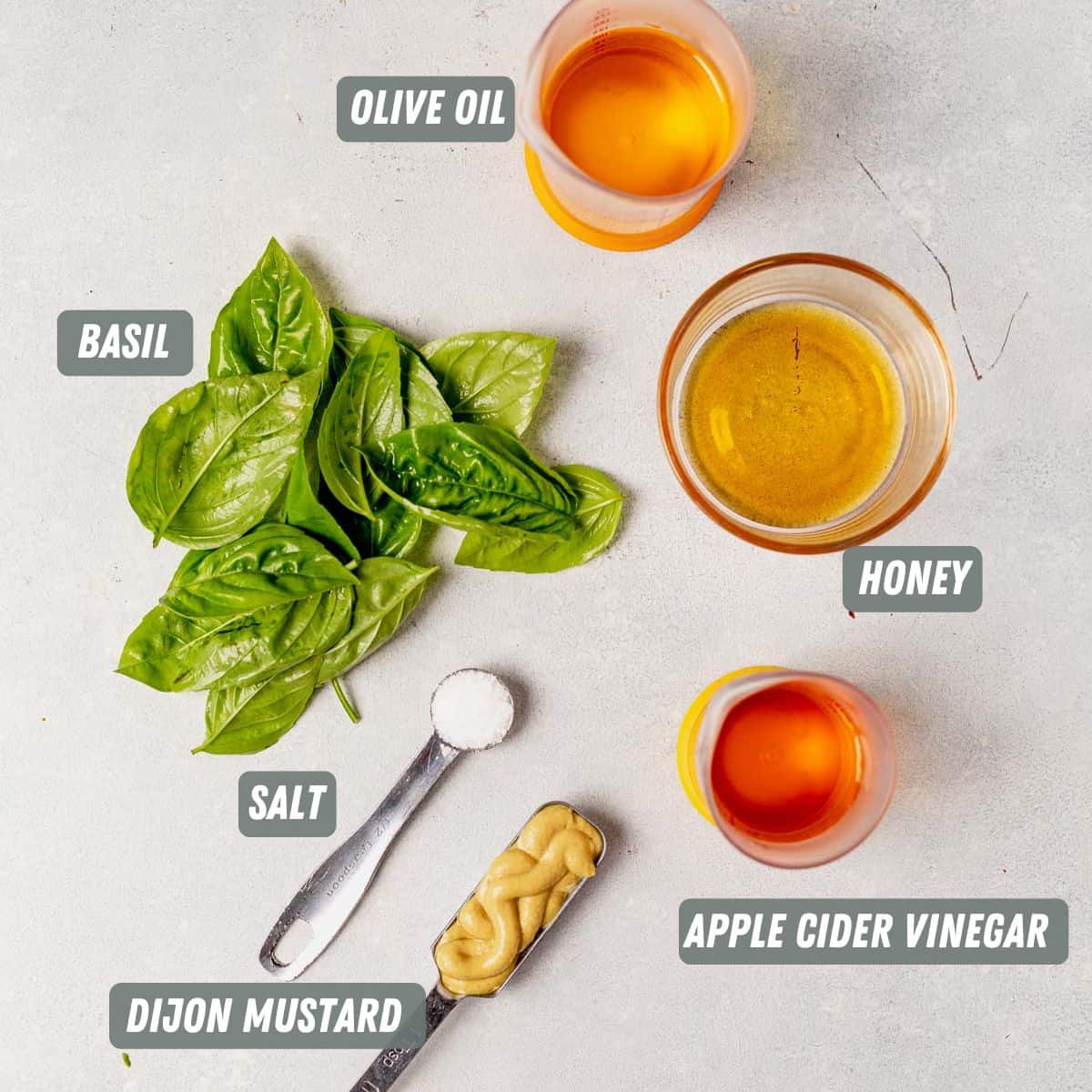 basil vinaigrette ingredients