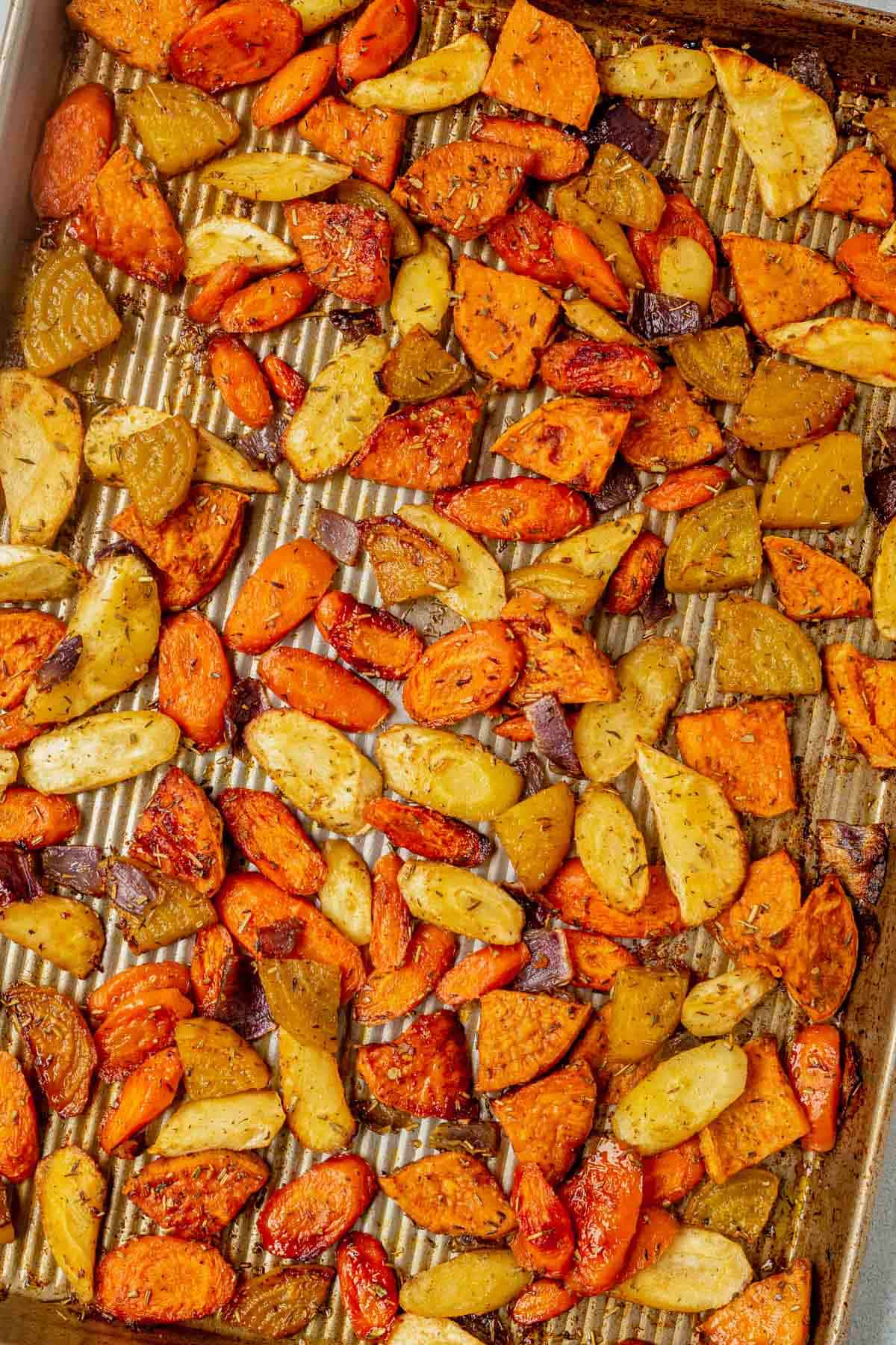 roasted root vegetables