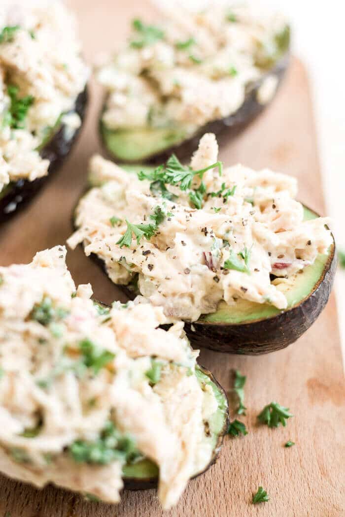 how to make stuffed avocado