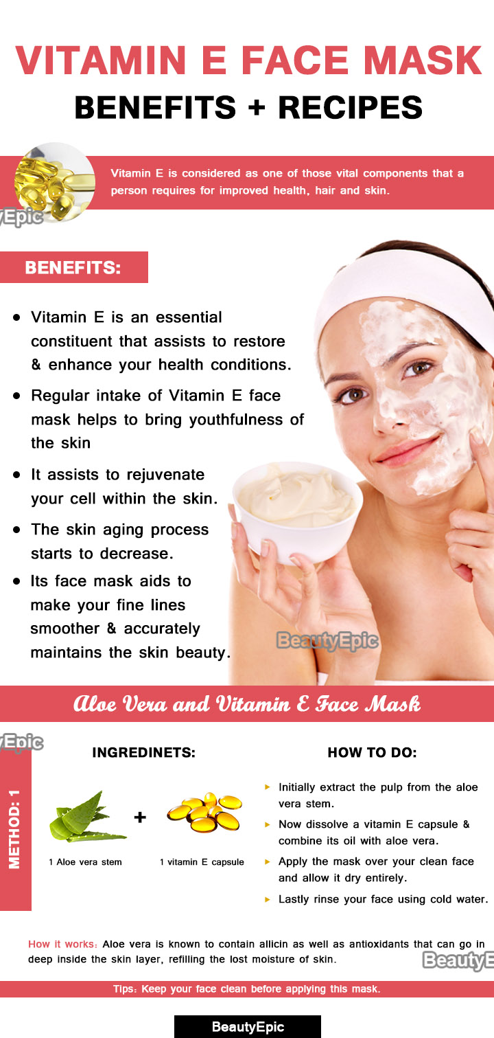 vitamin e face mask